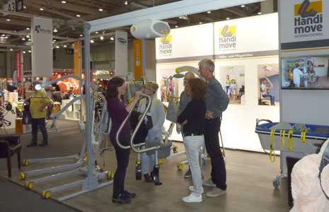 HM Messe IRMA hebelift patientenlift