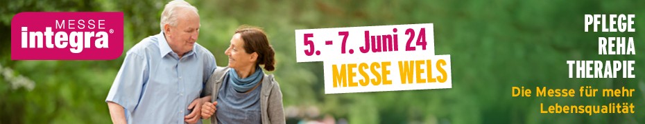 Besuchen Sie uns auf der integra Wels Österreich 2024, Halle 20 Stand E90 