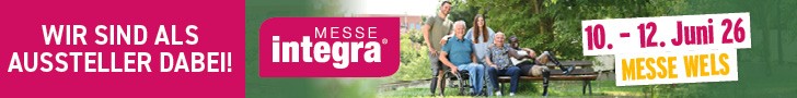 Besuchen Sie uns auf der integra, Messe Wels in Österreich 2026