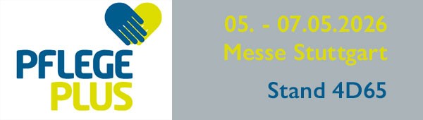 Treffen Sie uns in Stuttgart auf der Pflege Plus - 05. bis 07.05.2026