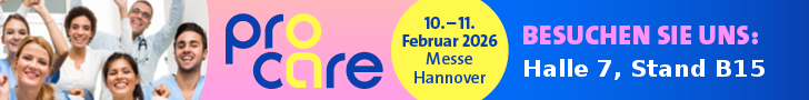 Premiere: Wir sind auf der Pro Care Hannover, 10.-11. Februar 2026