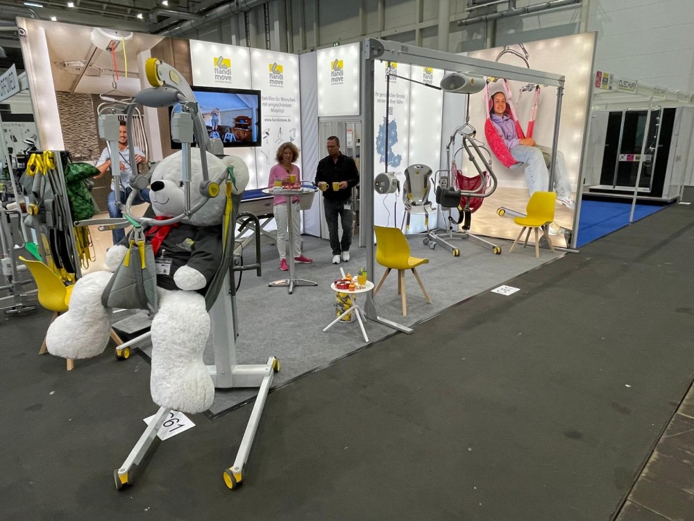 Messe Irma 2024 mit Hebeliftern von Handi-Move