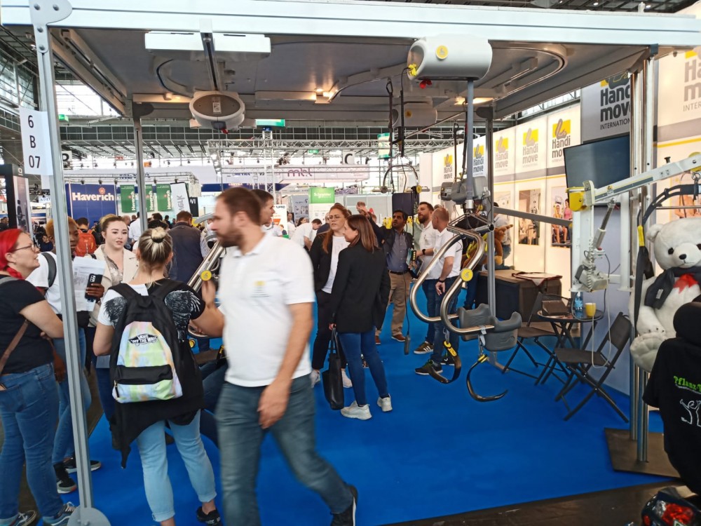 Handi-Move Messestand auf der Rehacare gut besucht