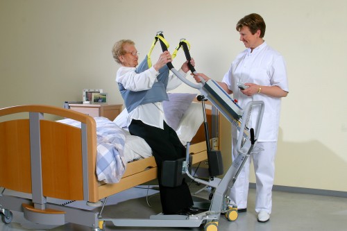 Aktivlifter 1620 ; Das aktiv Hebetuch - Handi-Move Patientenlifter