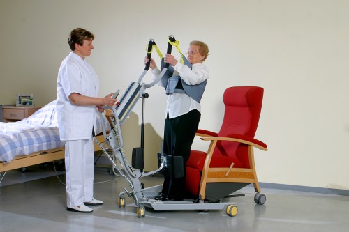 Aktivlifter 1620 ; Das aktiv Hebetuch - Handi-Move Patientenlifter