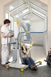 Mobile Lifter 2600 (Victor) ; Standard-Hebetuch - Handi-Move Patientenlifter