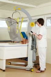 Mobile Lifter 2600 (Victor) ; Standard-Hebetuch - Handi-Move Patientenlifter