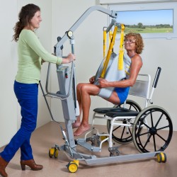 Mobile Lifter 1630 ; Badehebetuch - Handi-Move Patientenlifter