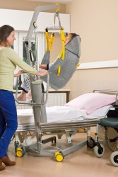 Mobile Lifter 1640 ; Standard-Einhängevorrichtung - Handi-Move Patientenlifter