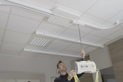 Manuelle Schwenkweiche - Handi-Move Patientenlifter