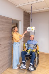 Umhänge-Deckenlifter + Swingsystem ("Tarzan") - Handi-Move Patientenlifter