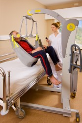 Mobile Lifter 2600 (Victor) ; Mobile Lifter mit Kippjoch 2610 (Victor) ; Das Kippjoch - Handi-Move Patientenlifter