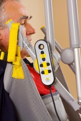 Mobile Lifter 2600 (Victor) ; Mobile Lifter mit Kippjoch 2610 (Victor) ; Das Toilettenhebetuch mit Kopfstütze ; Das Kippjoch - Handi-Move Patientenlifter